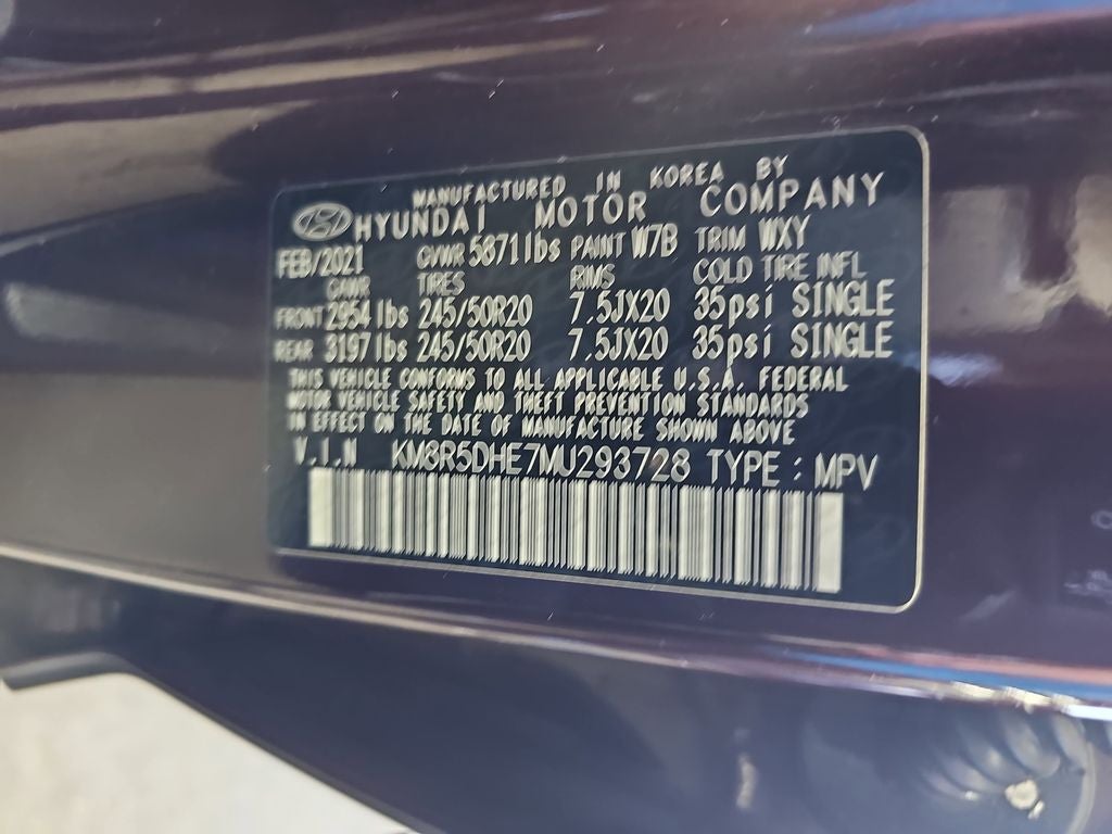 2021 Hyundai Palisade Limited