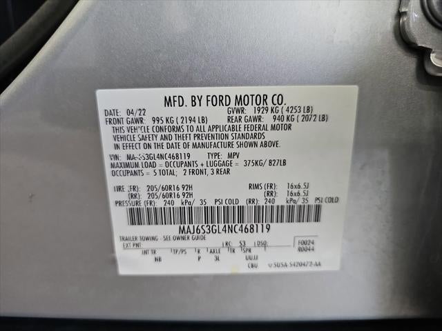 2022 Ford Ecosport SE