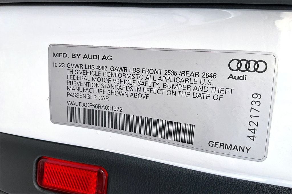 2024 Audi A5 45 S line Premium quattro