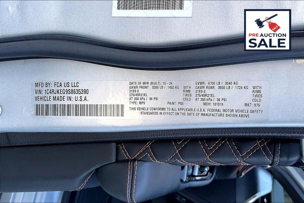2025 Jeep Grand Cherokee L Summit