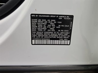 2025 Volkswagen Atlas 2.0T SE w/Technology