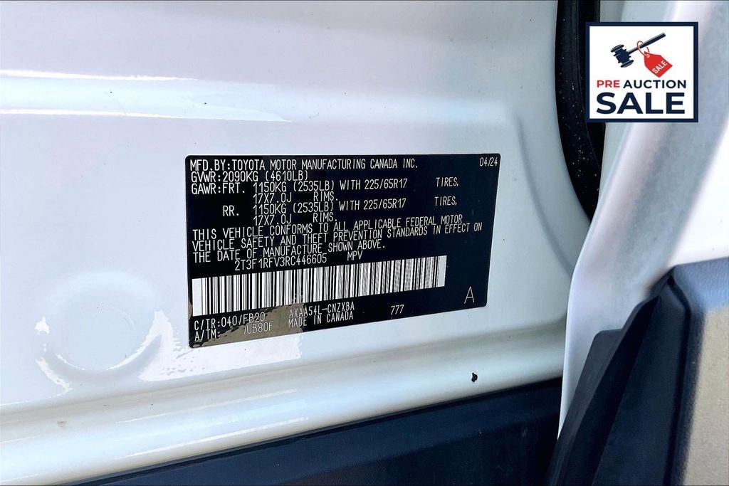 2024 Toyota RAV4 LE