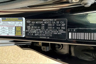 2017 Kia Forte LX