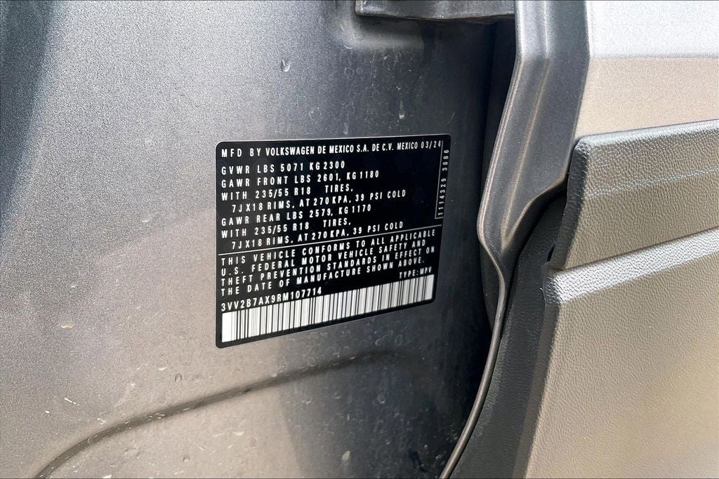 2024 Volkswagen Tiguan 2.0T SE