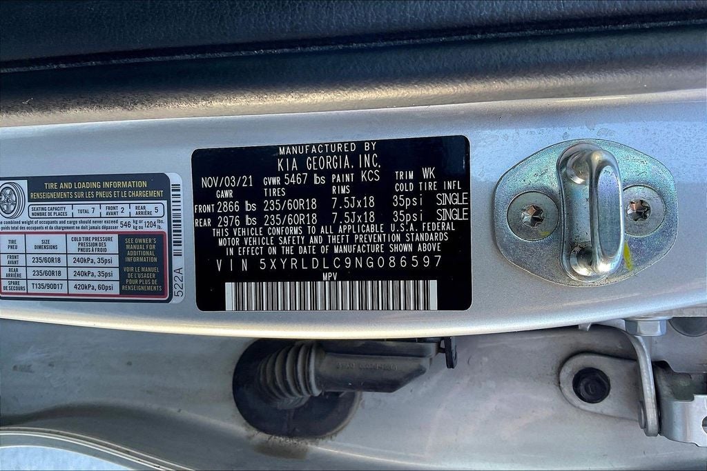 2022 Kia Sorento S