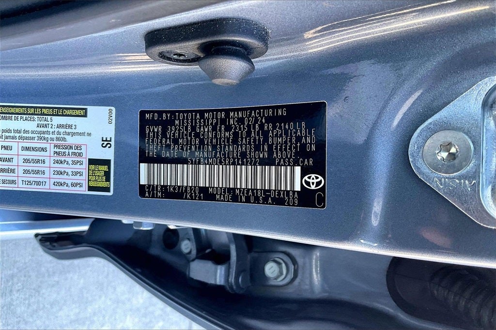 2024 Toyota Corolla LE