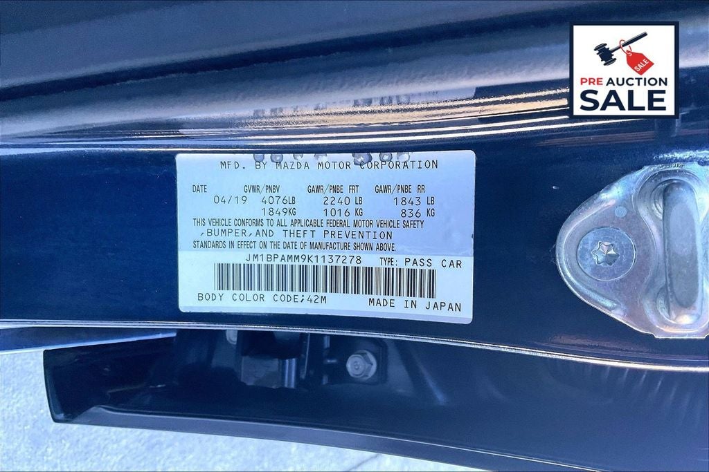 2019 Mazda Mazda3 Preferred