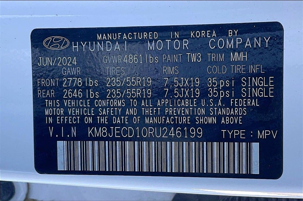 2024 Hyundai Tucson Hybrid Limited