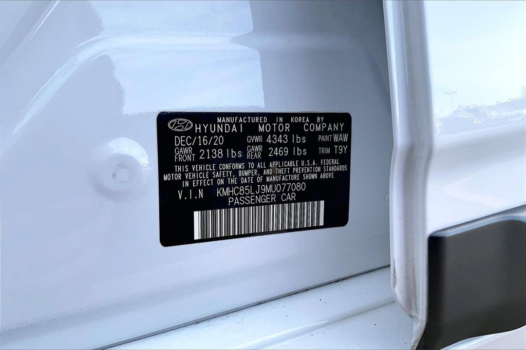 2021 Hyundai Ioniq Electric Limited