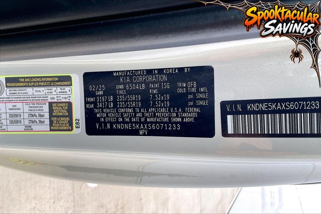 2025 Kia Carnival Hybrid SX Prestige