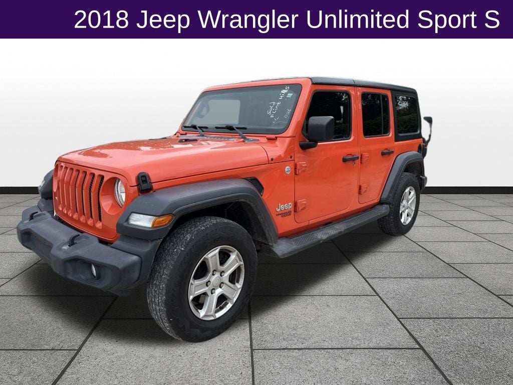 2018 Jeep Wrangler Unlimited Sport S 4x4