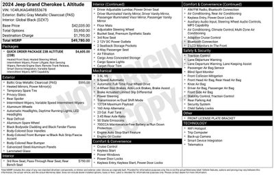 2024 Jeep Grand Cherokee L Altitude 4x4