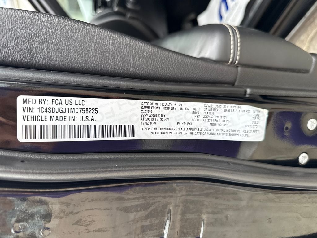 2021 Dodge Durango SRT 392 AWD