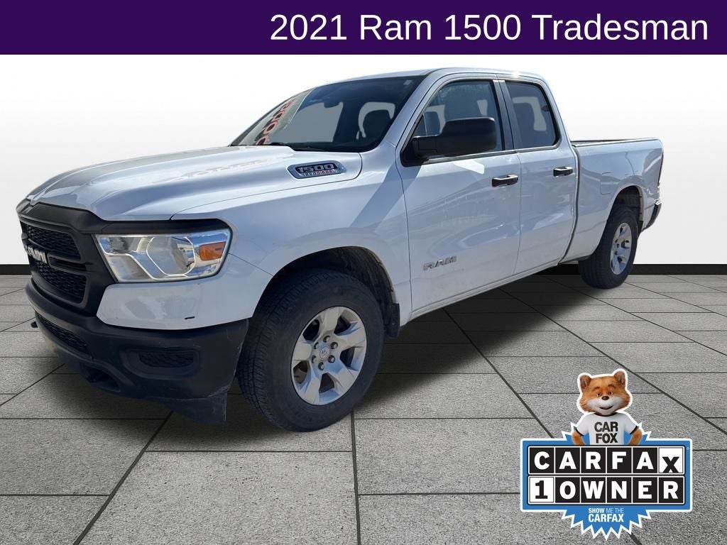 2021 RAM 1500 Tradesman Quad Cab 4x4 6'4' Box