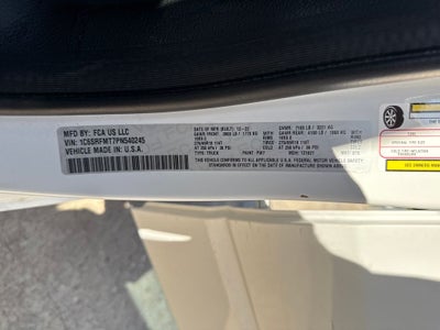 2023 RAM 1500 Big Horn Crew Cab 4x4 6'4' Box