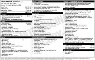 2023 Chevrolet Malibu LT 1LT