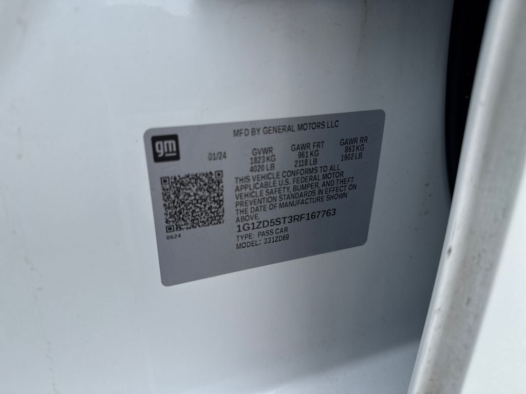 2024 Chevrolet Malibu FWD 1LT