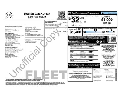 2023 Nissan Altima 2.5 S