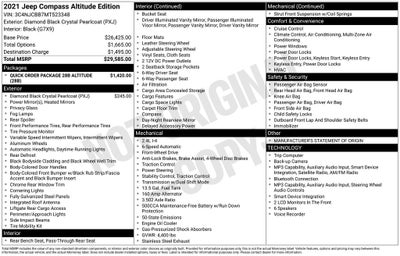 2021 Jeep Compass Latitude