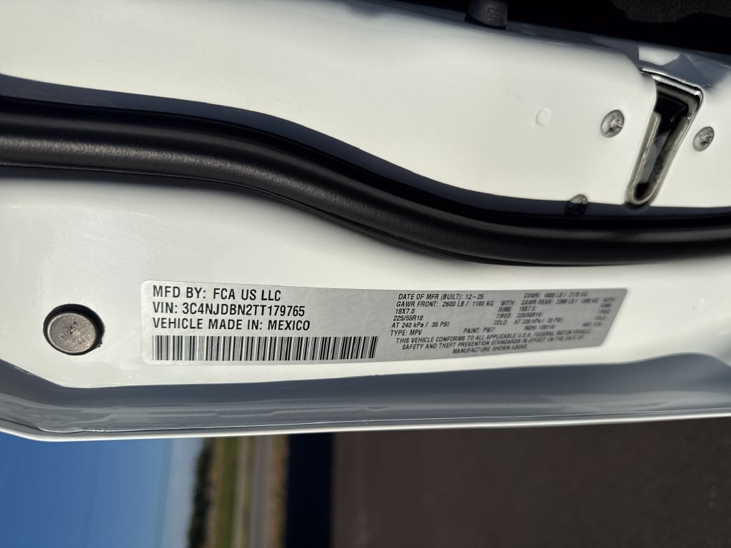 2026 Jeep Compass Latitude Altitude