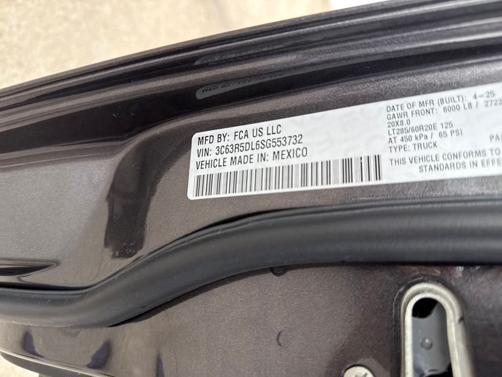 2025 RAM 2500 Big Horn Crew Cab 4x4 6'4' Box