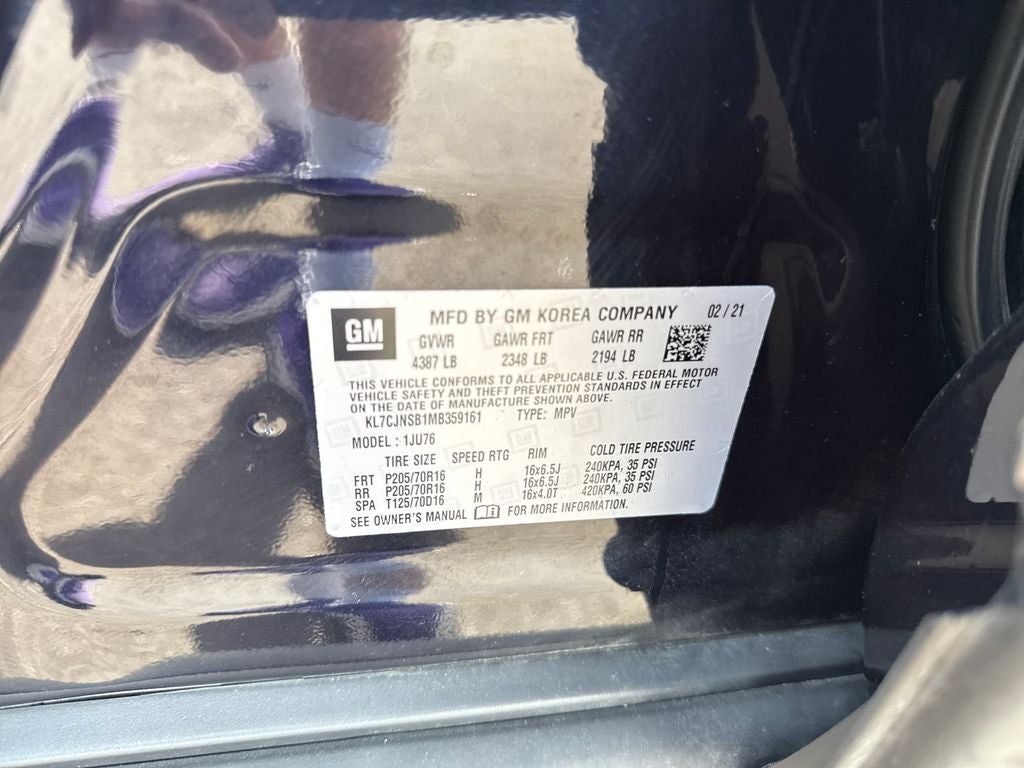 2021 Chevrolet Trax AWD LS