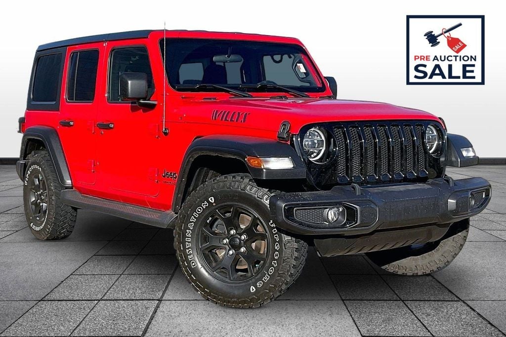 2021 Jeep Wrangler Unlimited Willys