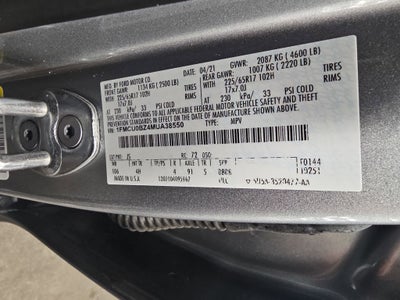2021 Ford Escape Hybrid SE