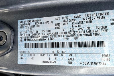 2024 Ford Escape Active