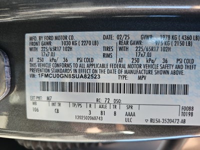 2025 Ford Escape Active