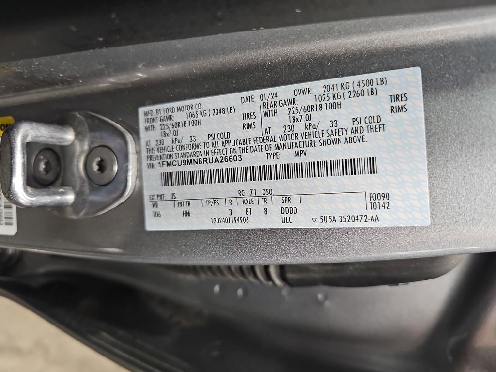 2024 Ford Escape ST-Line