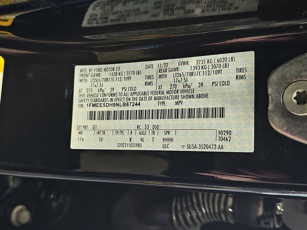 2022 Ford Bronco Black Diamond