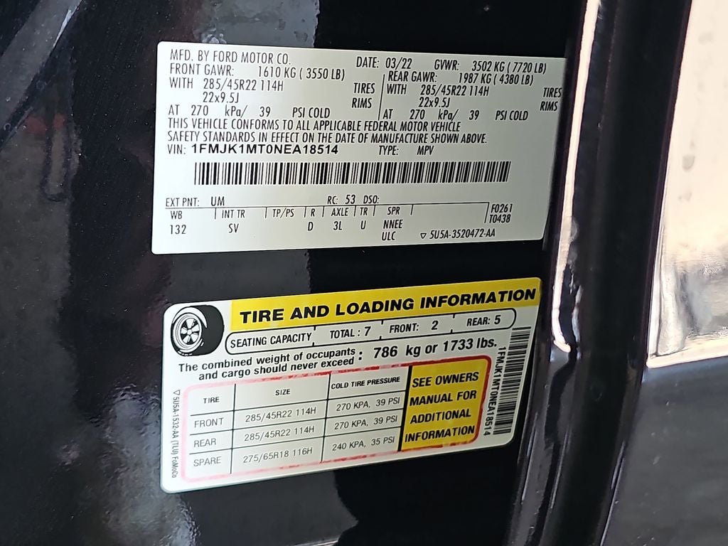 2022 Ford Expedition Max Platinum