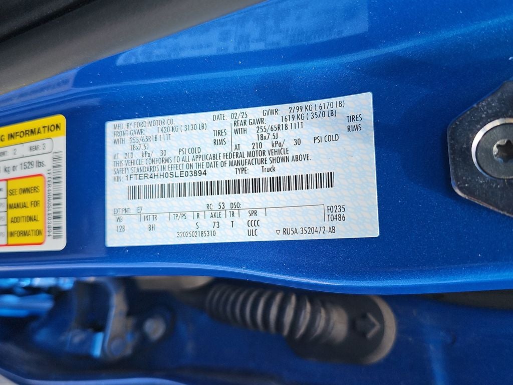 2025 Ford Ranger XLT