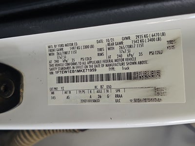 2021 Ford F-150 XL