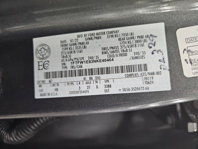 2022 Ford F-150 Lariat