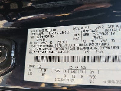 2023 Ford F-150 Lariat