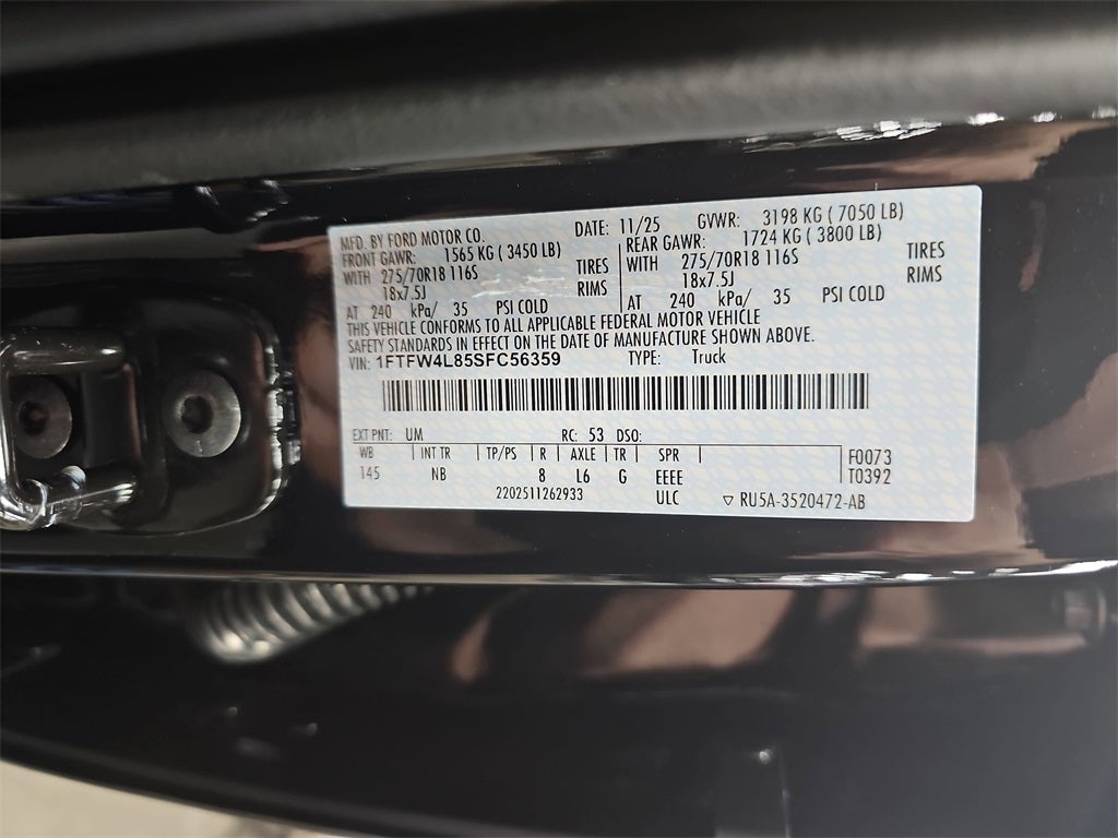 2025 Ford F-150 Tremor