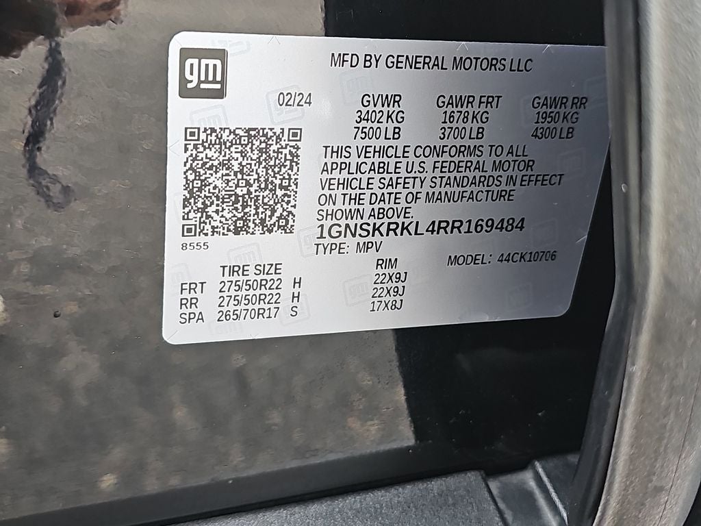 2024 Chevrolet Tahoe RST