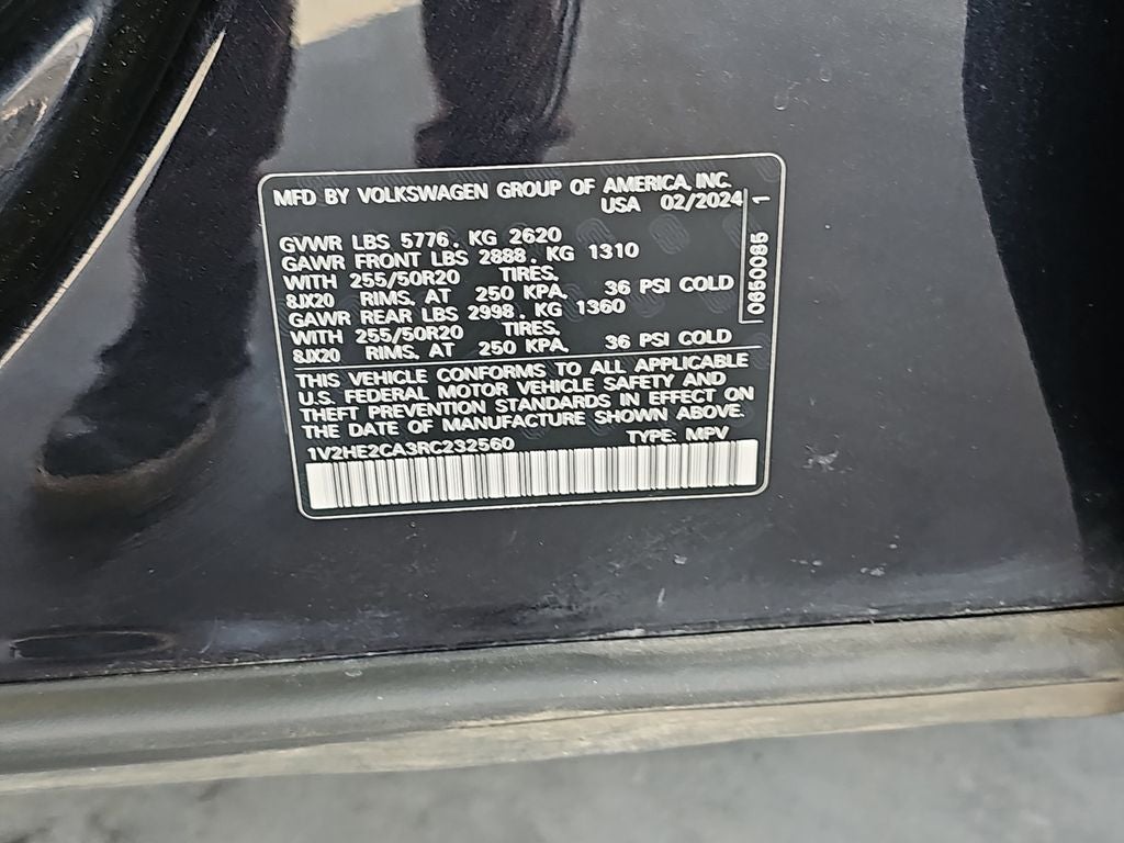 2024 Volkswagen Atlas Cross Sport 2.0T SE w/Technology