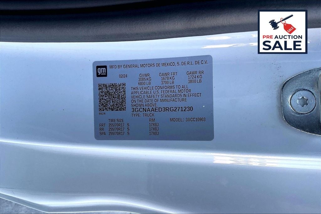 2024 Chevrolet Silverado 1500 WT