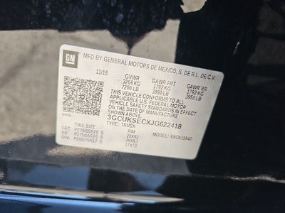 2018 Chevrolet Silverado 1500 LTZ 2LZ
