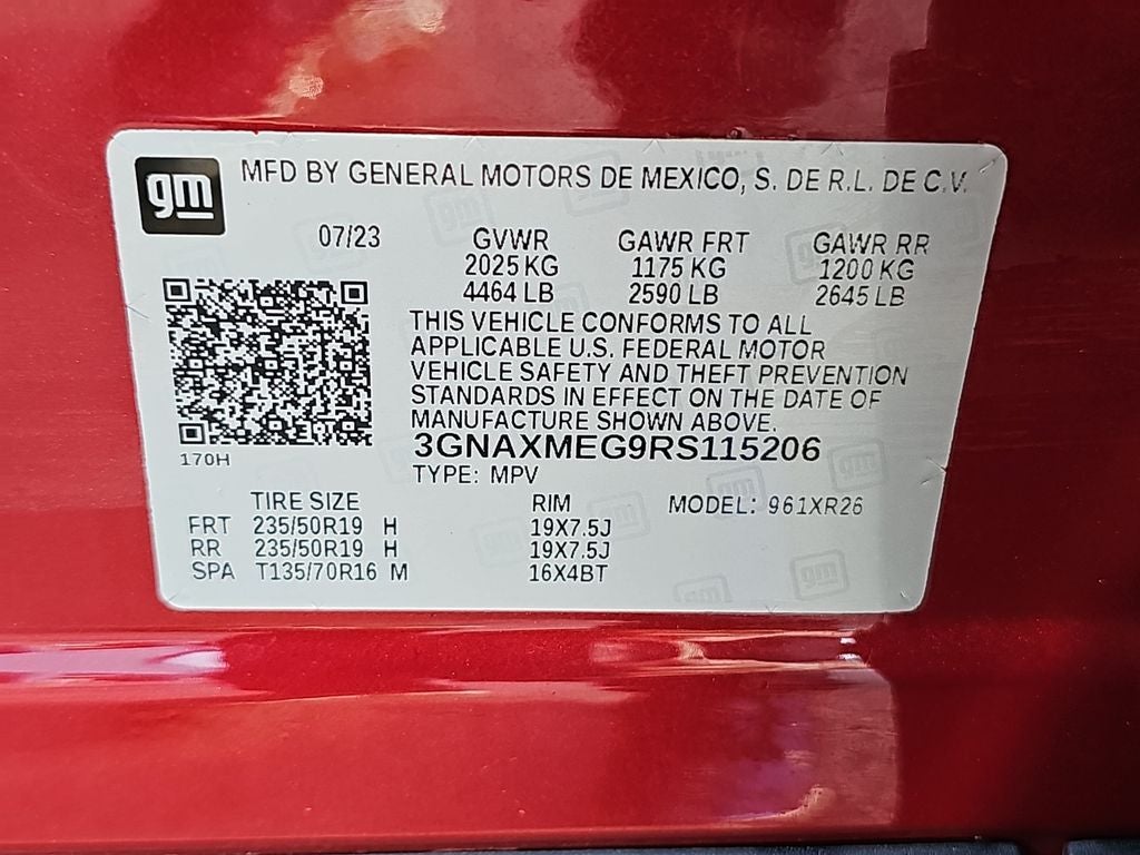 2024 Chevrolet Equinox RS