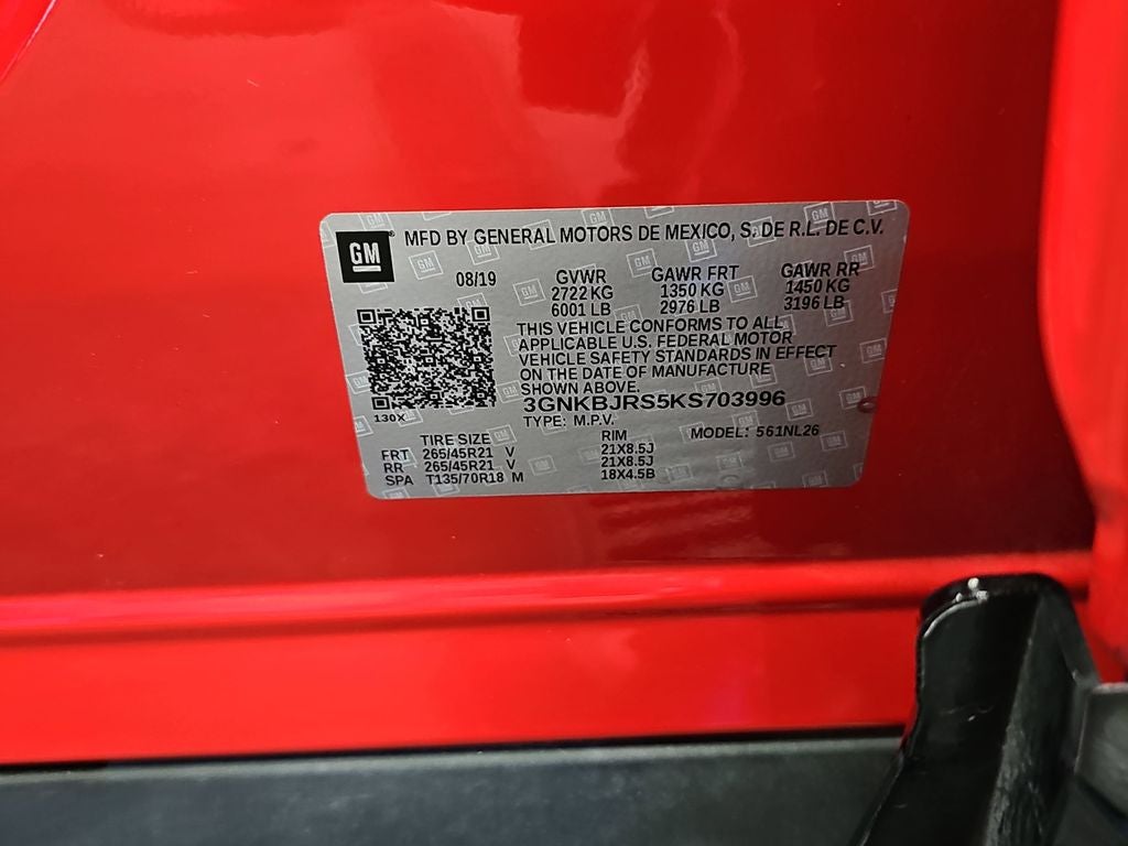 2019 Chevrolet Blazer RS