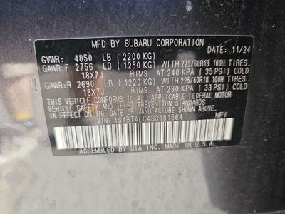 2025 Subaru Outback Onyx Edition
