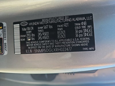 2024 Hyundai Santa Fe Calligraphy