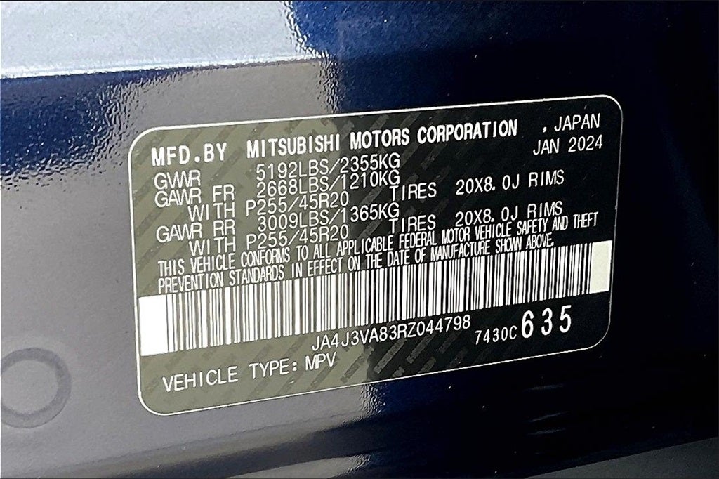 2024 Mitsubishi Outlander SE Black Edition