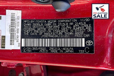 2021 Toyota Corolla LE