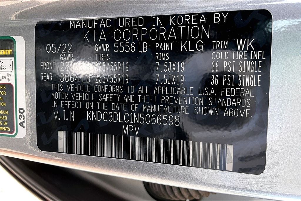 2022 Kia EV6 Wind