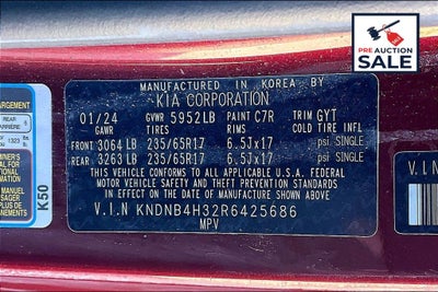 2024 Kia Carnival LX